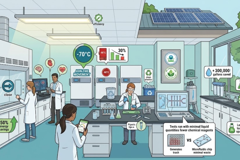 Biotech Lab Sustainability: How Science Is Going Green